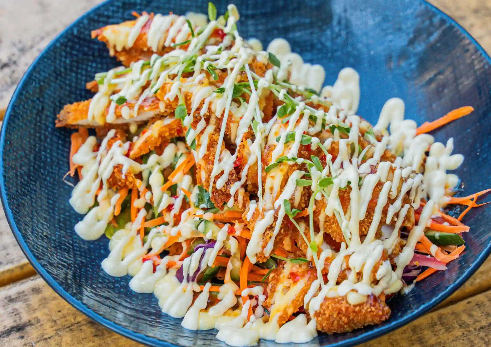 Crispy Chicken Salad